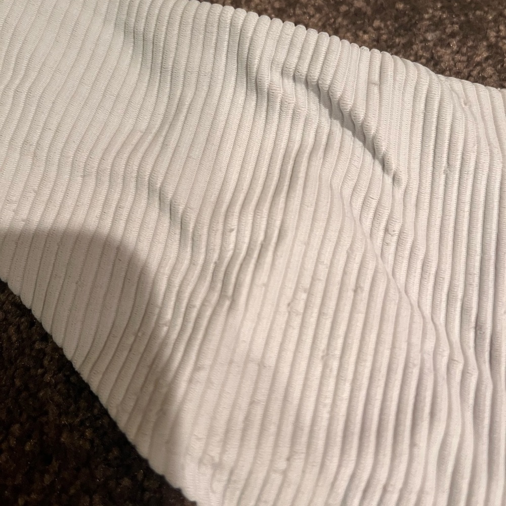 White Ribbed Bikini Set - Picture 5 of 5